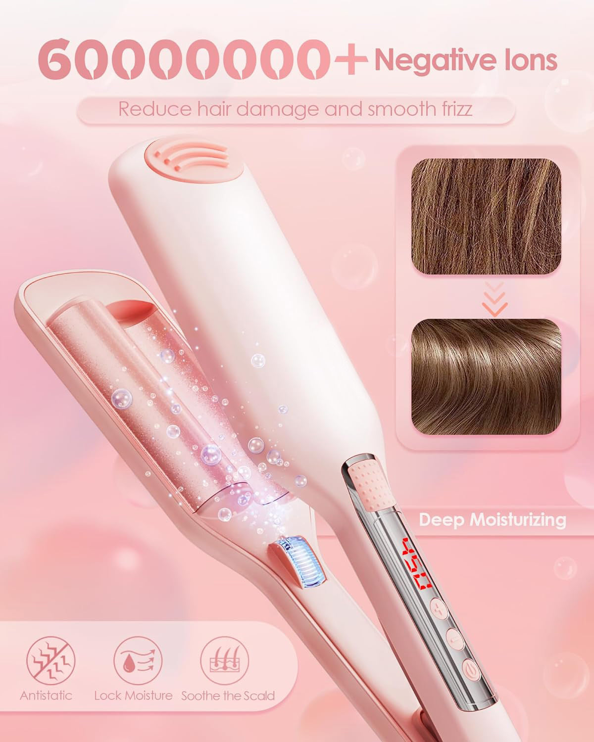 2 Barrel Ionic Hair Crimper