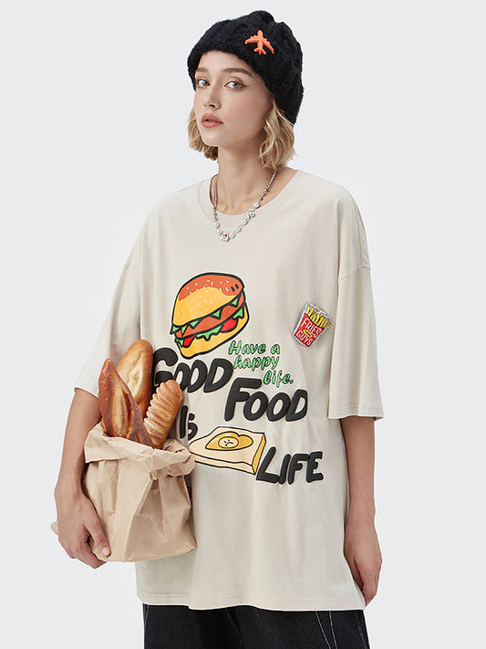 Fast Food Lazy Tee Shirt