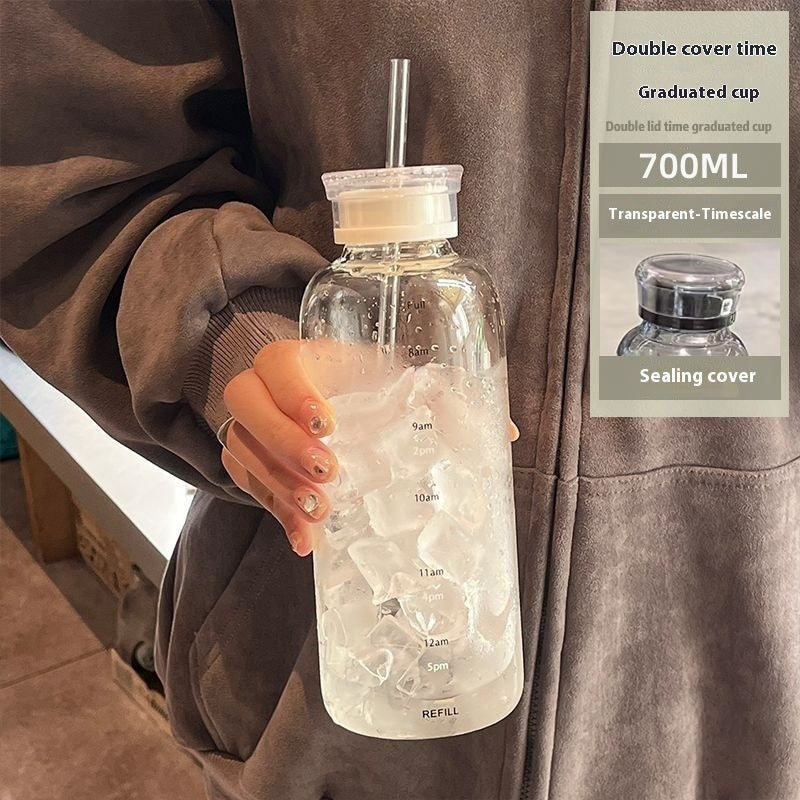 Borosilicate Glass Sports Bottle