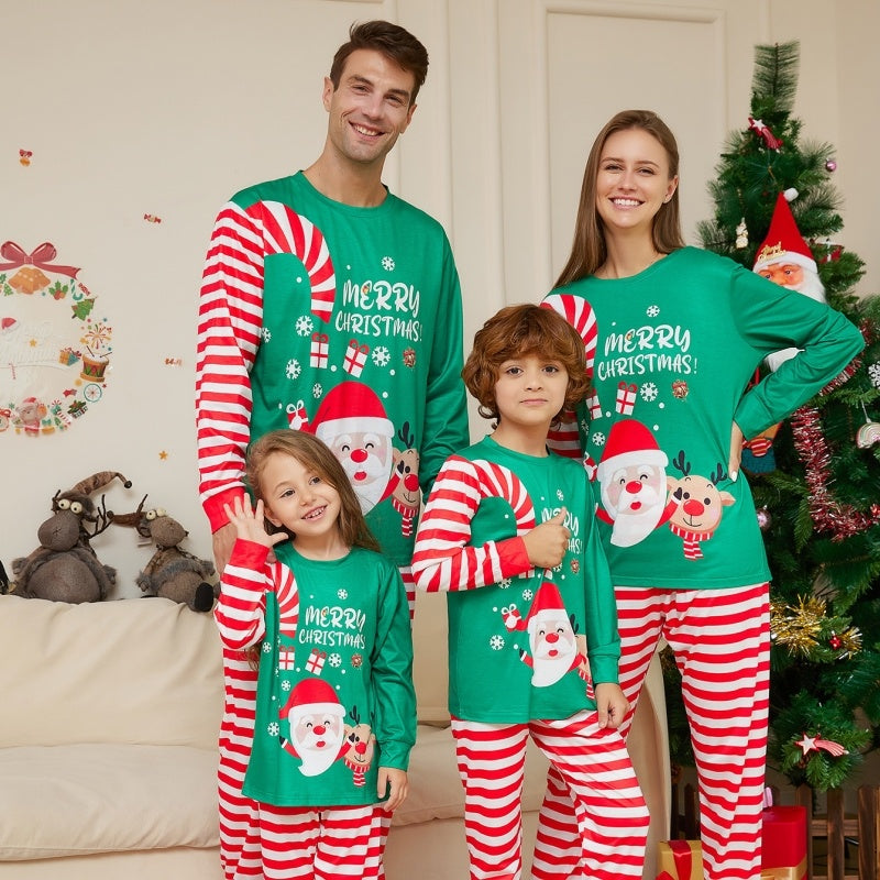 Family Santa Claus Christmas Pajamas