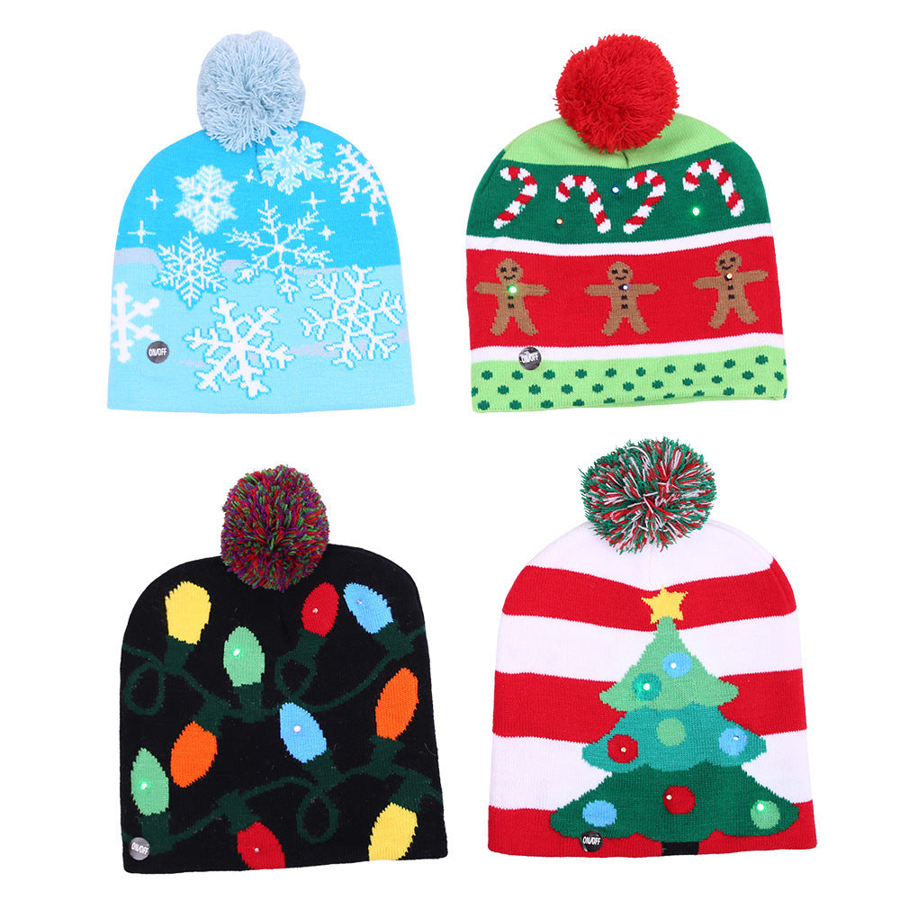 LED Christmas Beanies