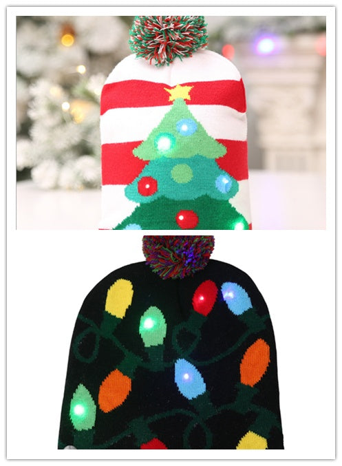 LED Christmas Beanies