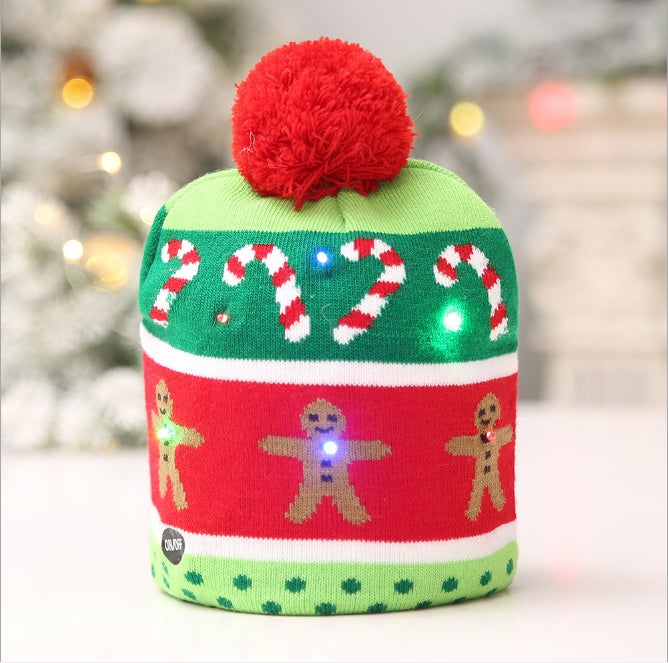 LED Christmas Beanies