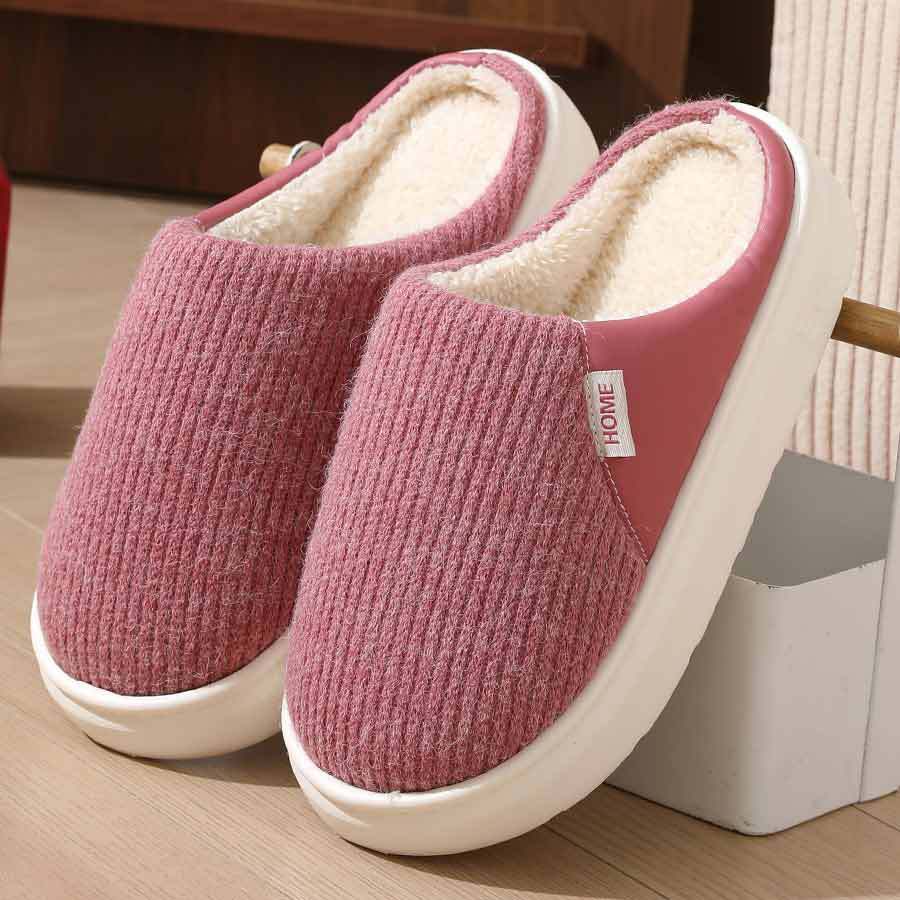 Winter Warm Clogg Plush Slippers