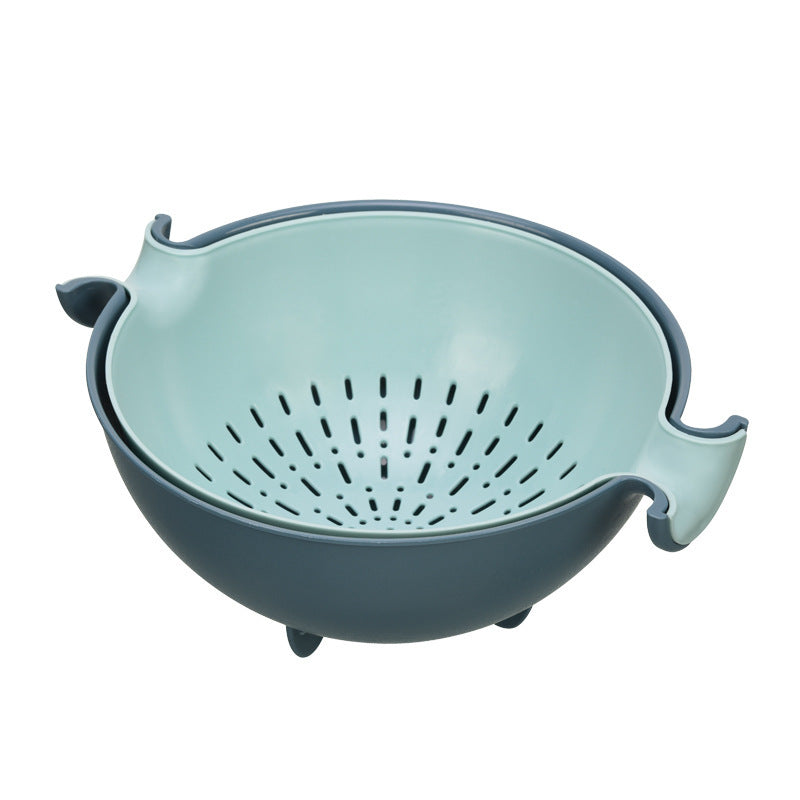 Double Rotating Drain Basket