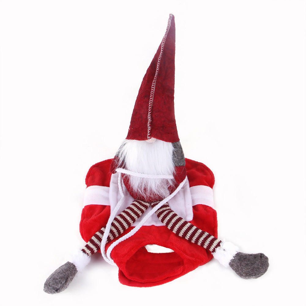 Pet Christmas Riding Nome Pet Costume