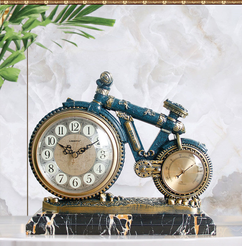 Lisheng European Motor Bike Clock