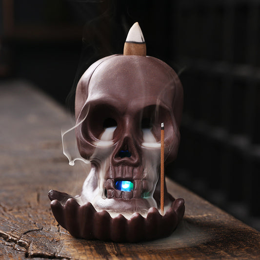 Skull Incense Burner