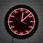 LED Luminous Wall Clock