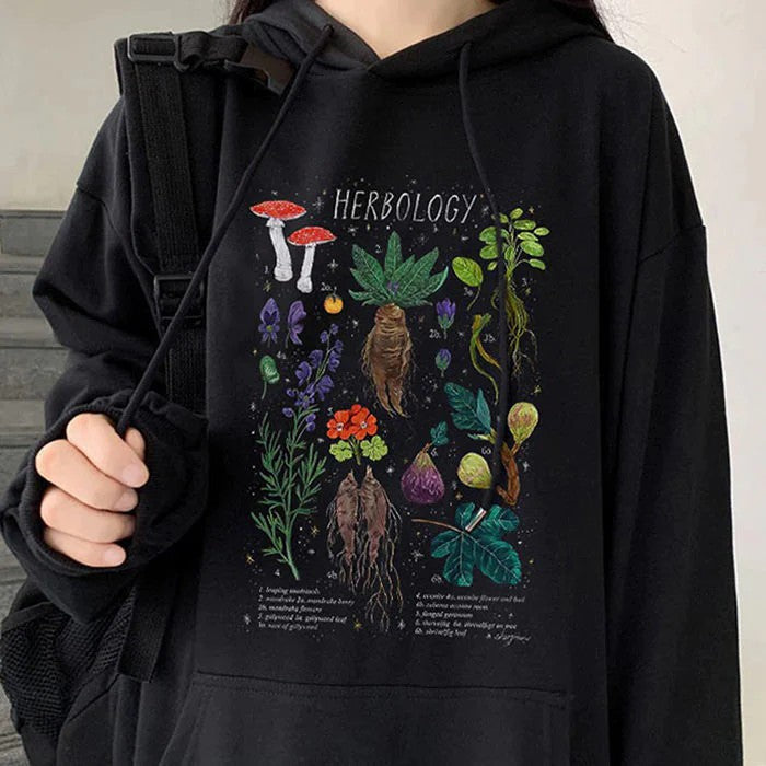 Mushroom Hooded Sweatshirt