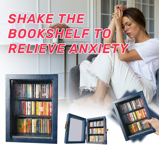 Shake Away Anxiety Bookshelf