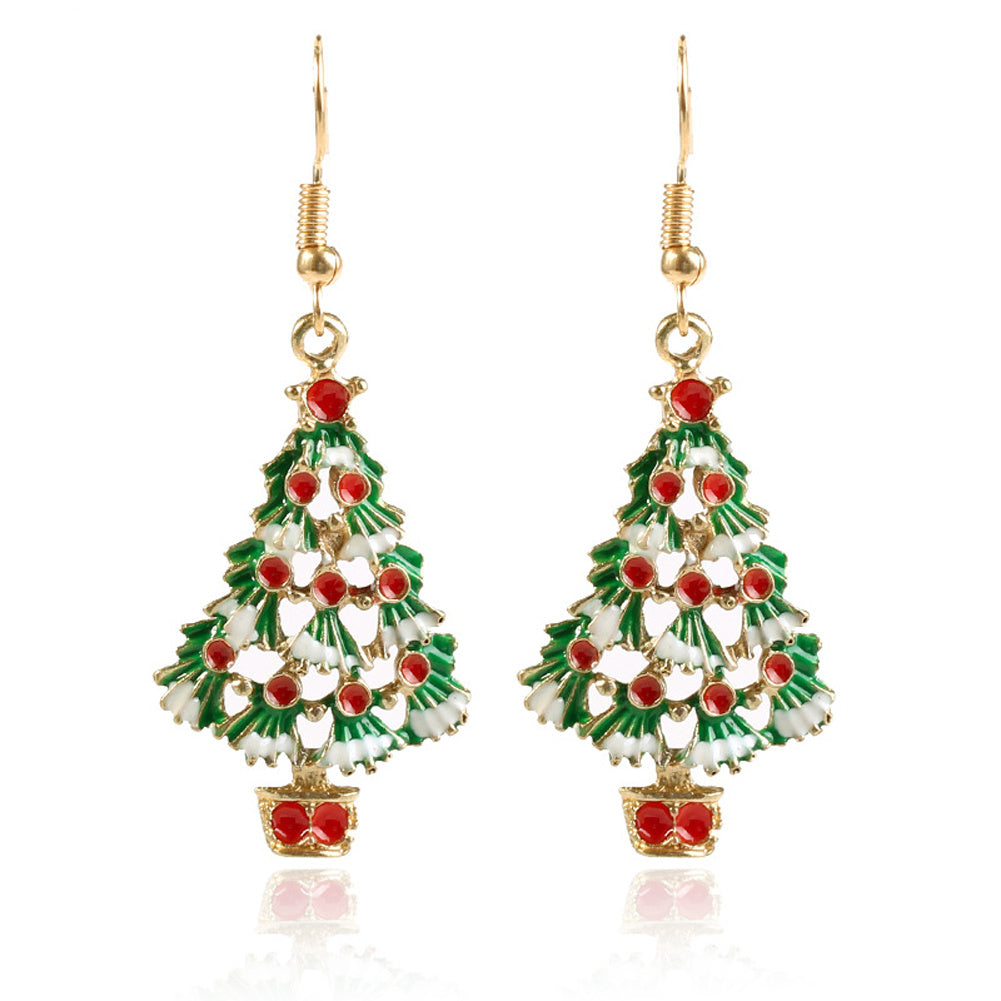 Christmas Tree Earrings