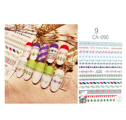 Holiday Nail Stickers