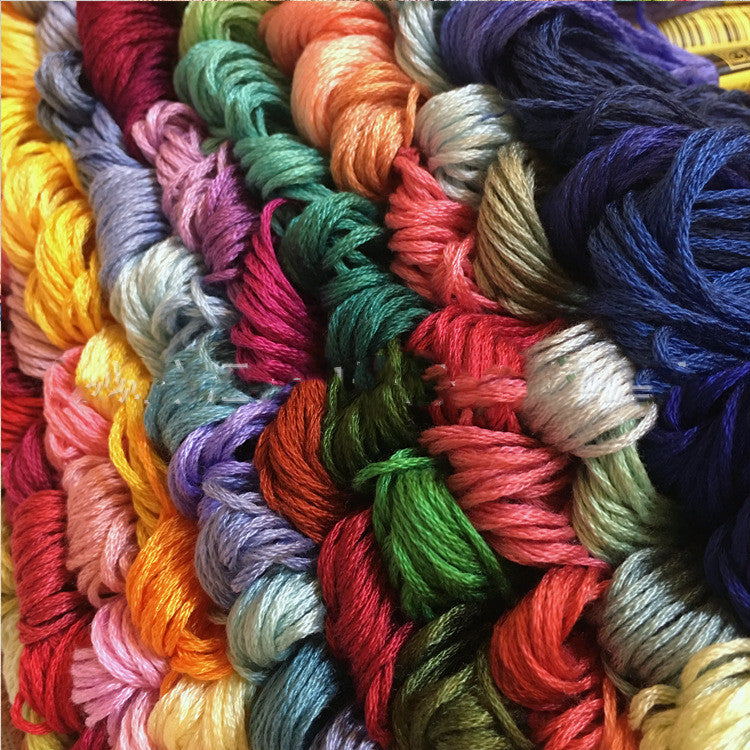 Vibrant Colors Embroidery Thread