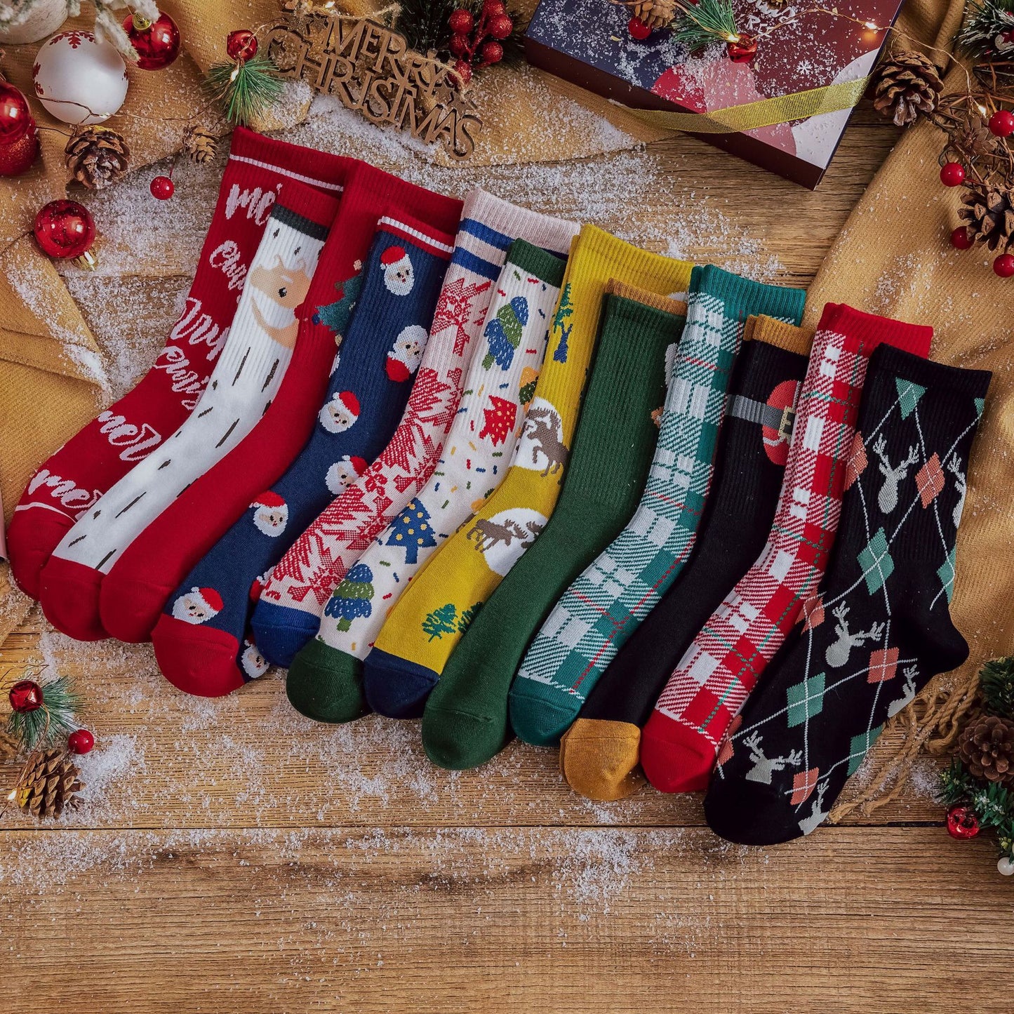 Fashion socks holiday socks