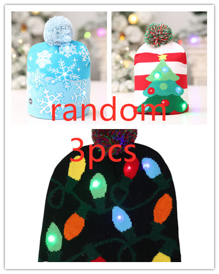 LED Christmas Beanies