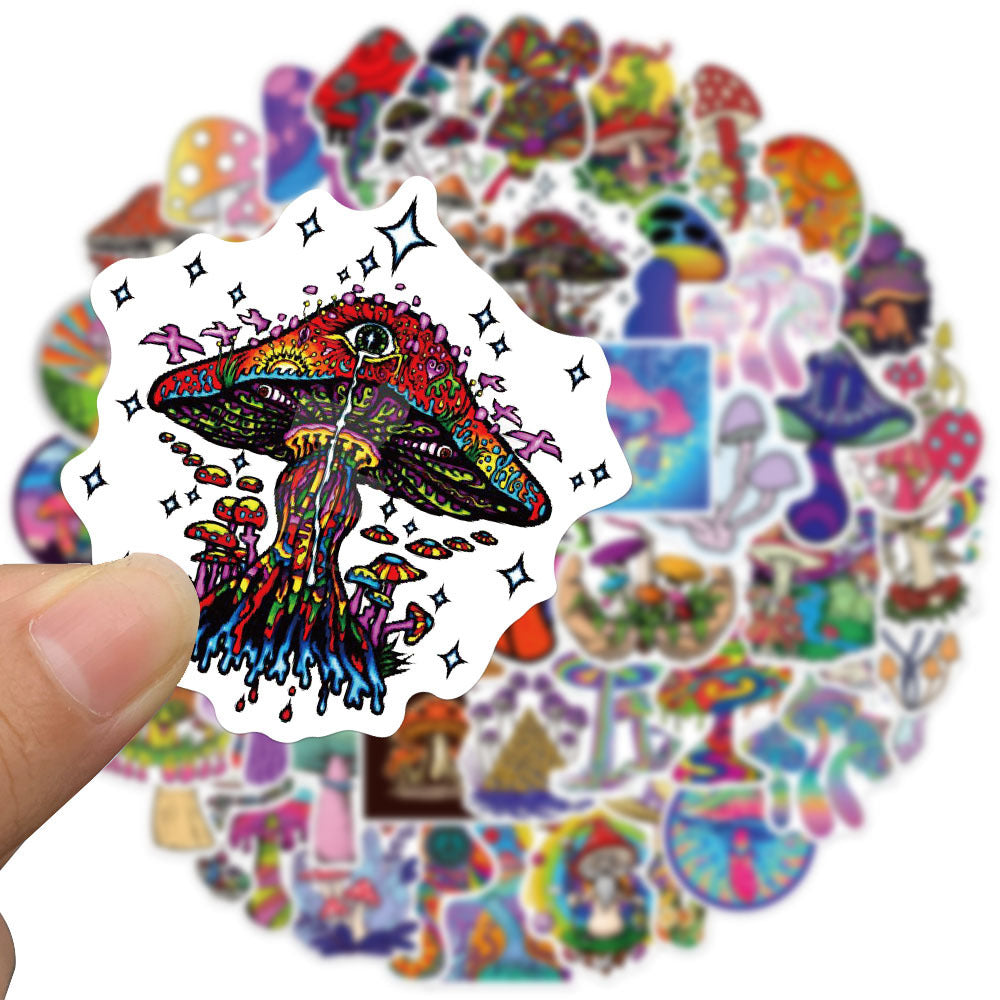 Psychedelic Mushroom Stickers