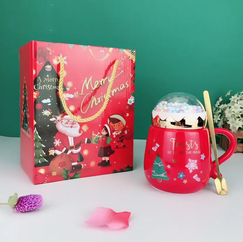 Christmas Mugs Set