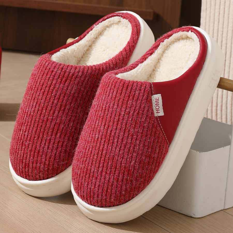 Winter Warm Clogg Plush Slippers