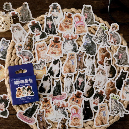 46pcs Cute Animal Stickers