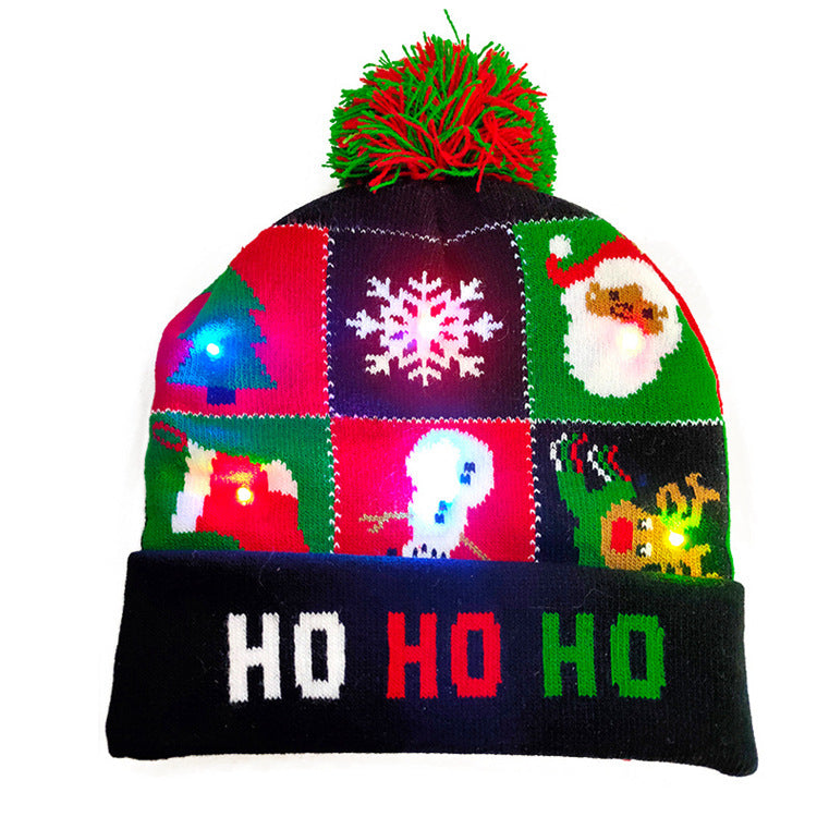 LED Christmas Beanies