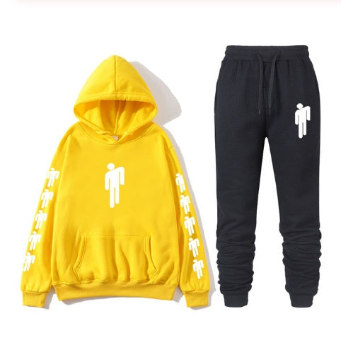 Billie Eilish Hoodie sweatshirt set+ pants