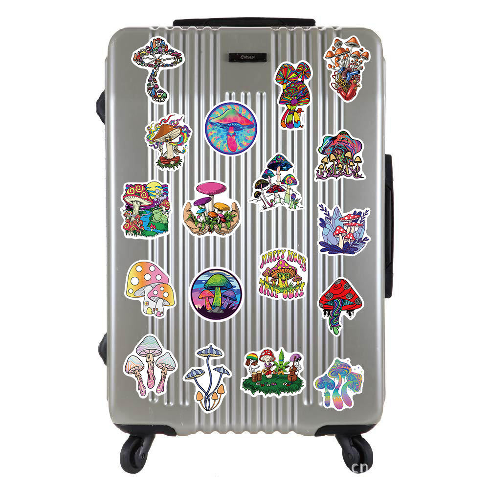 Psychedelic Mushroom Stickers