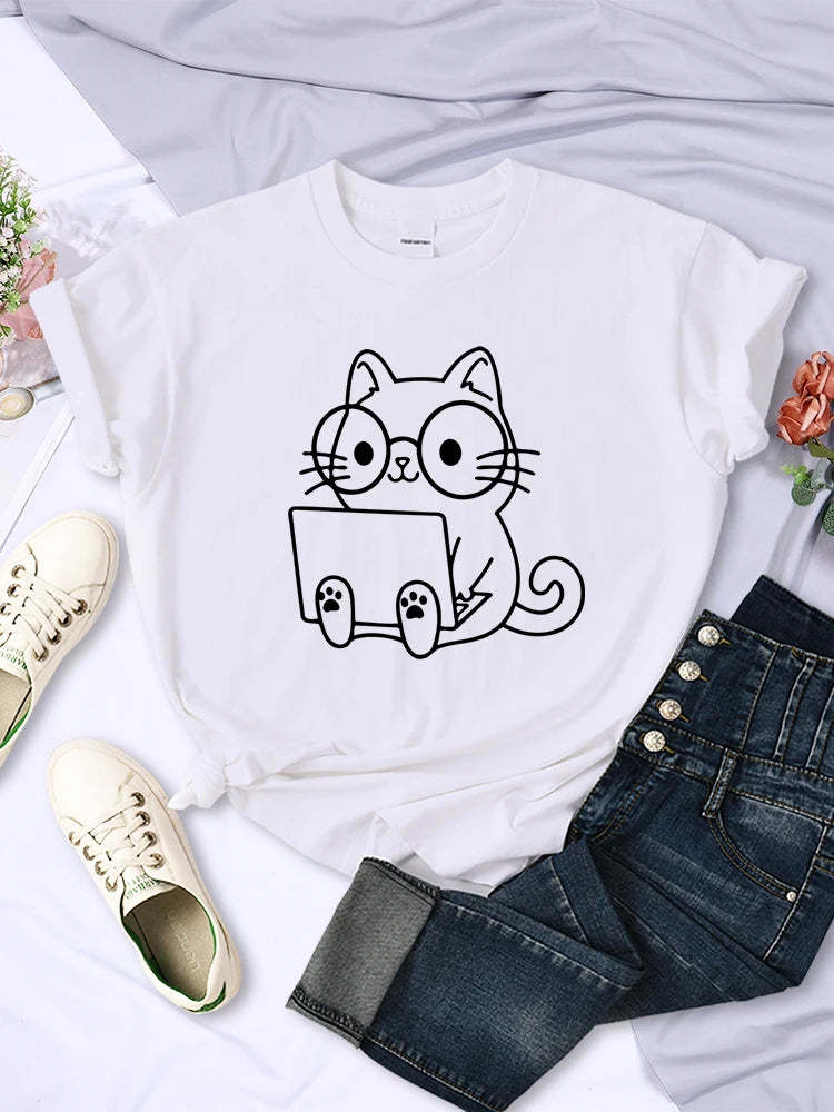 PC Cat Tee Shirt