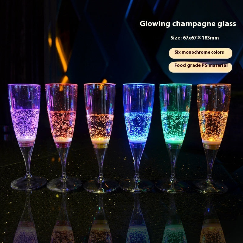 Glowing Cocktail Glasses