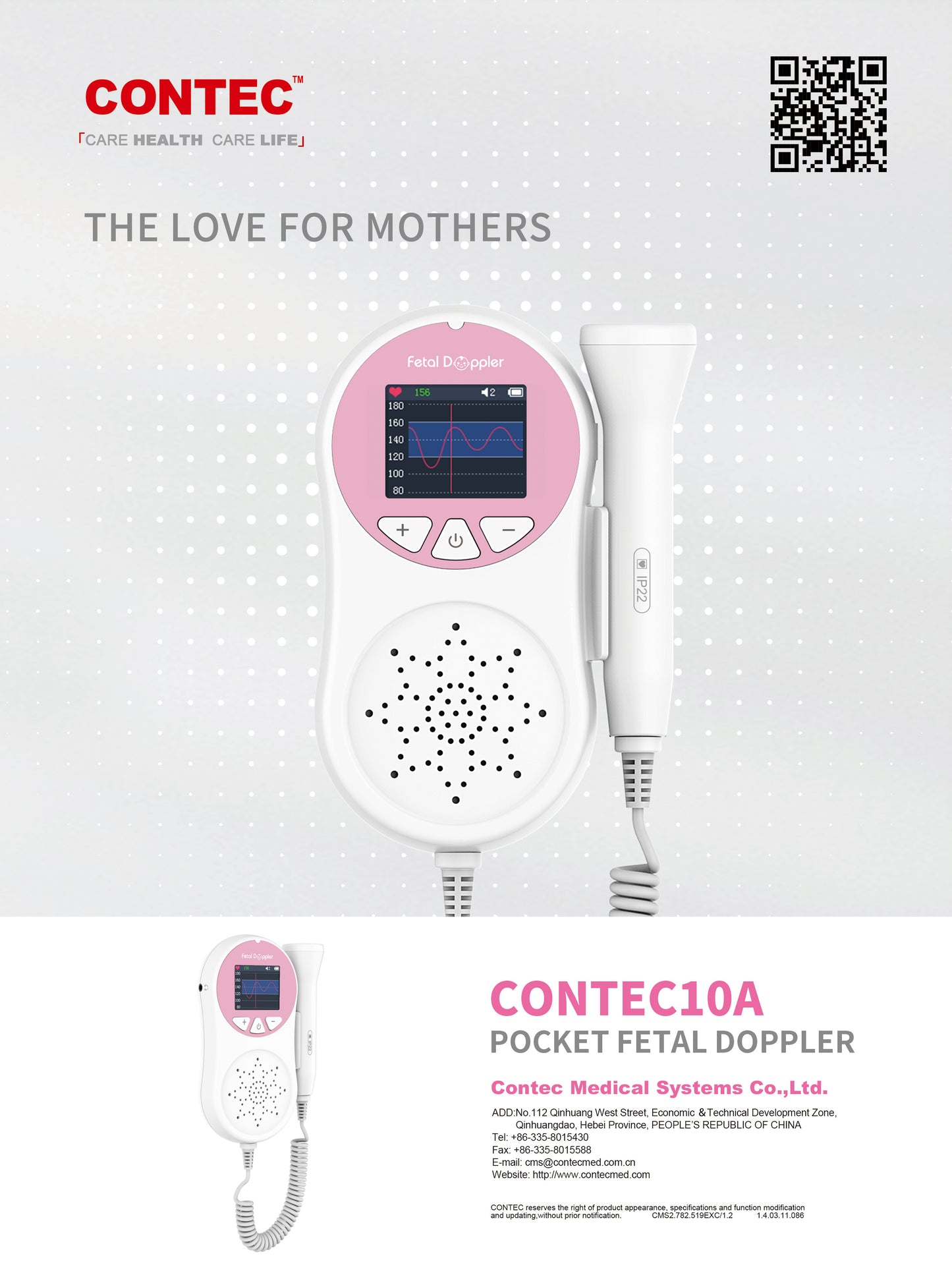 Pocket Fetal Doppler