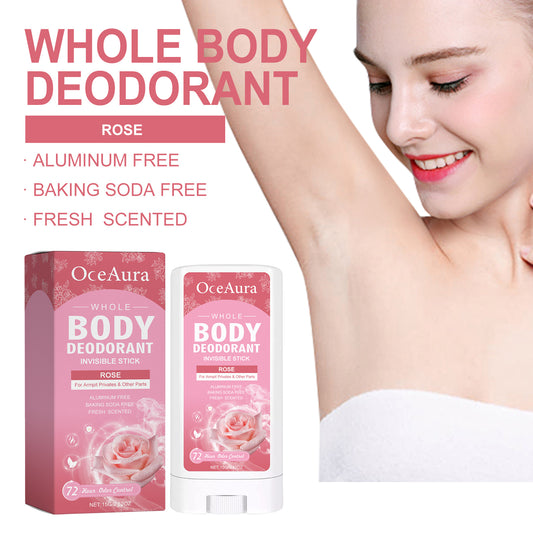 OceAura Rose Body Deodorant Stick