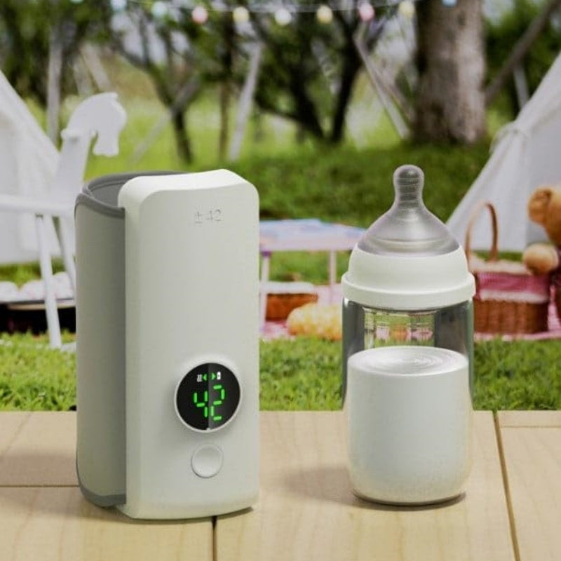 Portable Wireless Rechargeable Baby Bottle Warmer