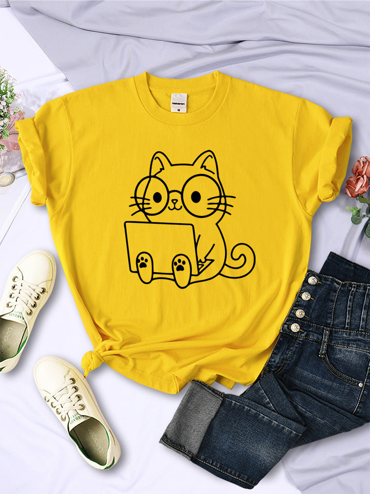 PC Cat Tee Shirt