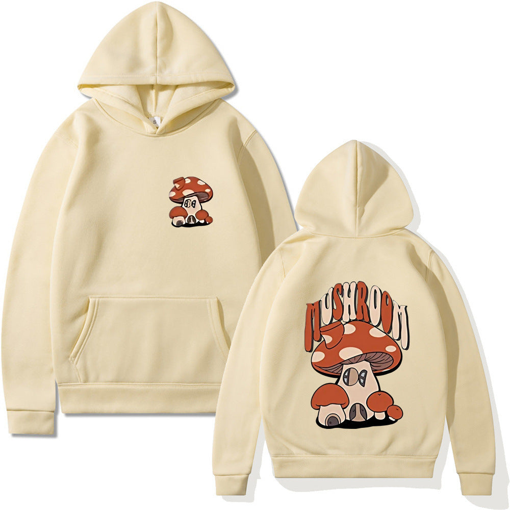 Mushroom Hoodie Sweater