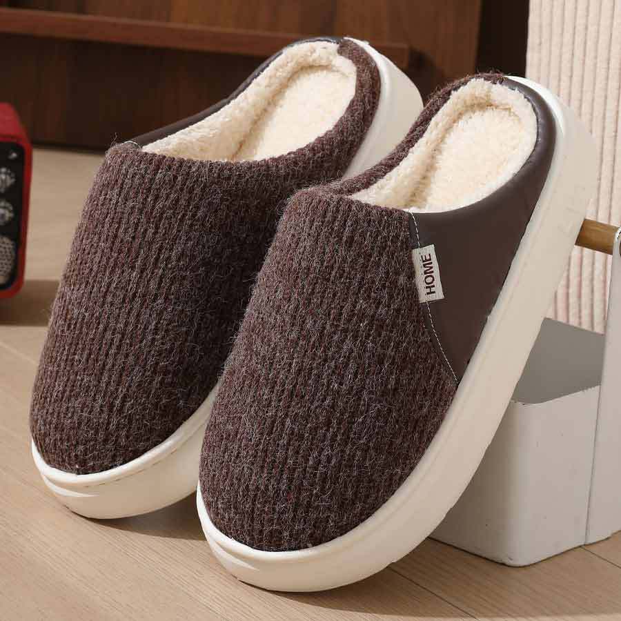 Winter Warm Clogg Plush Slippers