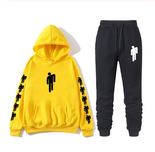 Billie Eilish Hoodie sweatshirt set+ pants