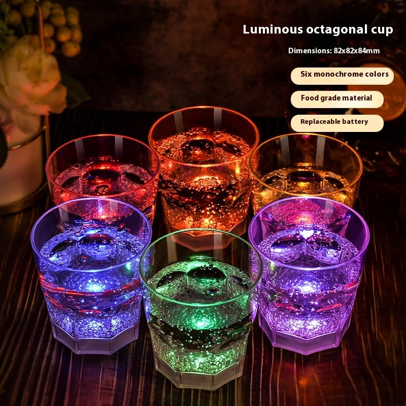 Glowing Cocktail Glasses