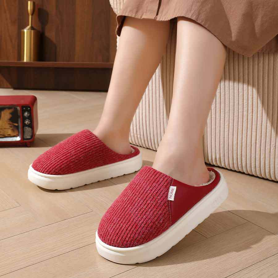 Winter Warm Clogg Plush Slippers