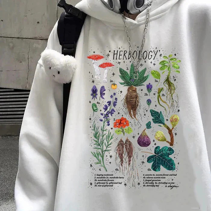 Mushroom Hooded Sweatshirt