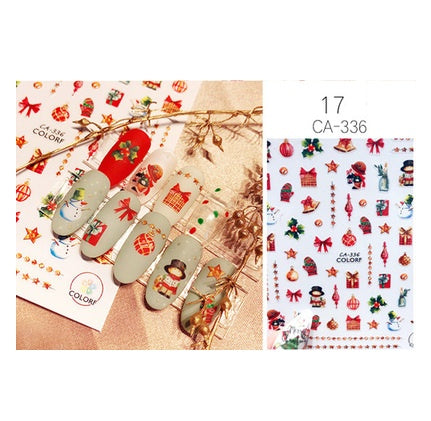 Holiday Nail Stickers