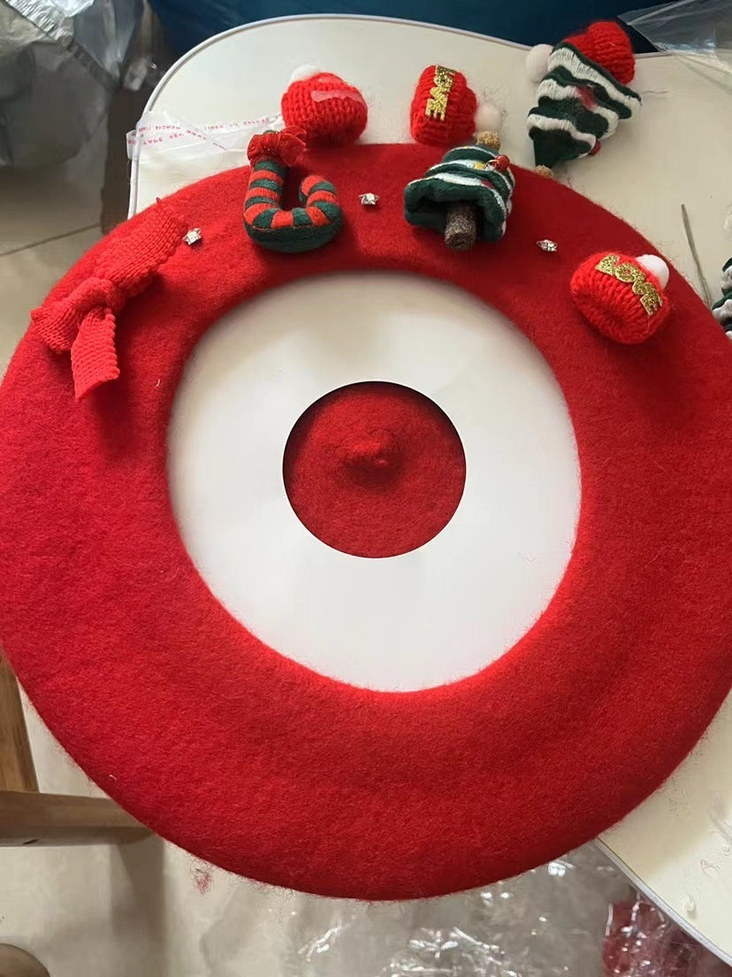 Children's Christmas Beret