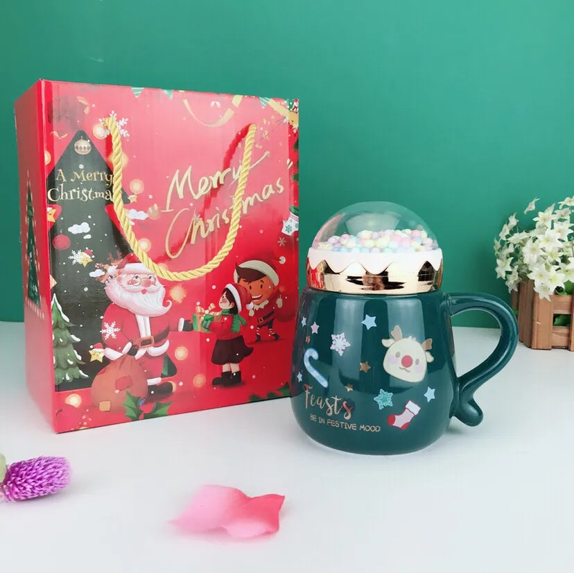 Christmas Mugs Set