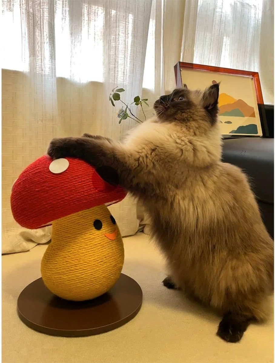 Cat Scratcher Scratch Board mushroom