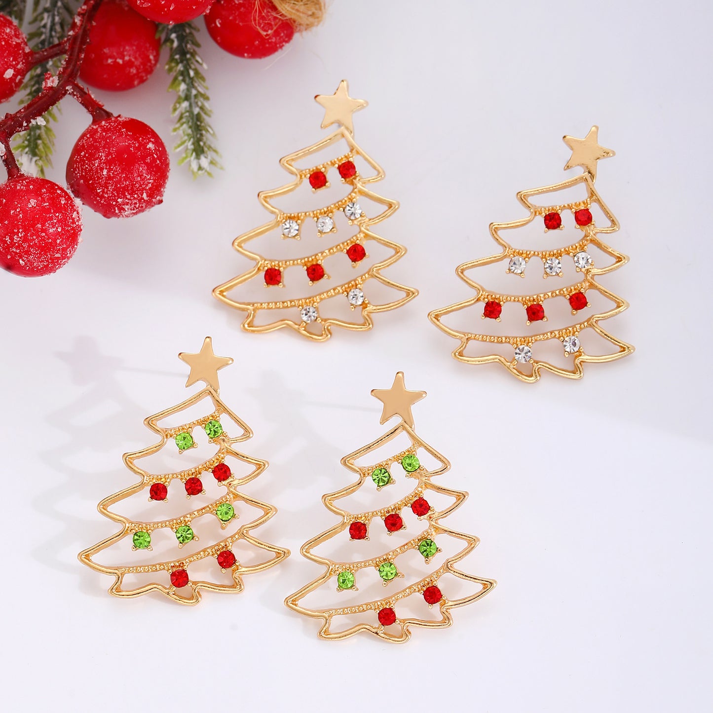 Christmas Tree Earrings