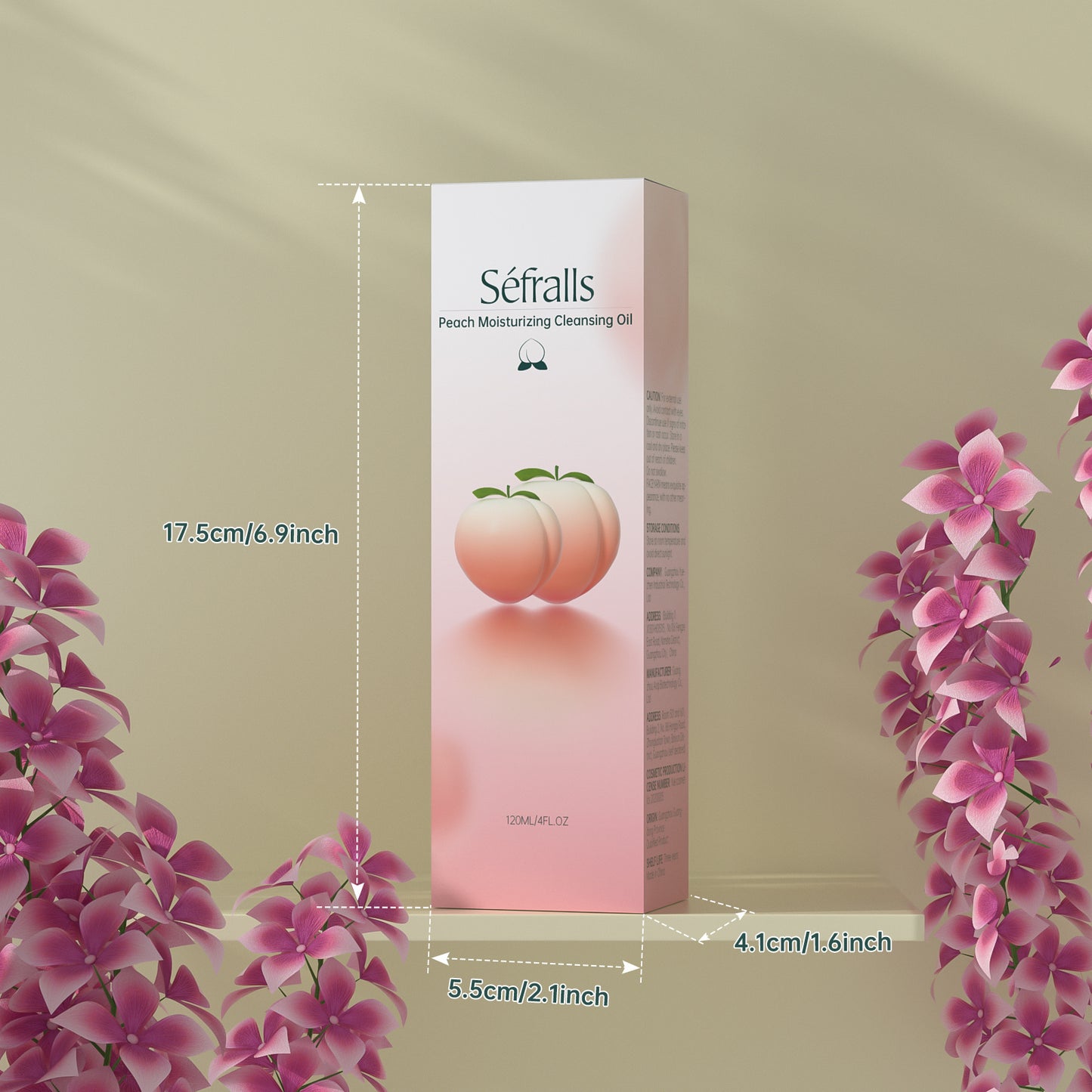 Sefralls Peach Moisturizing Cleansing