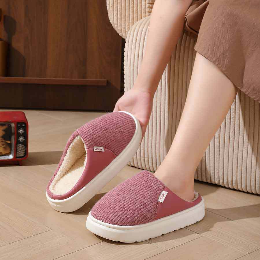 Winter Warm Clogg Plush Slippers