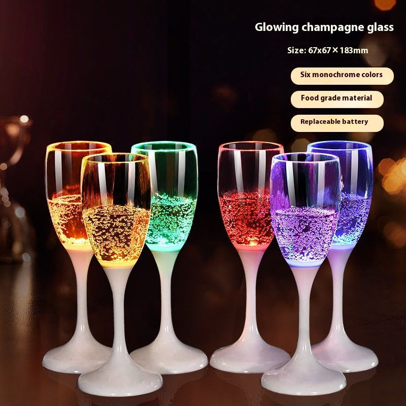 Glowing Cocktail Glasses