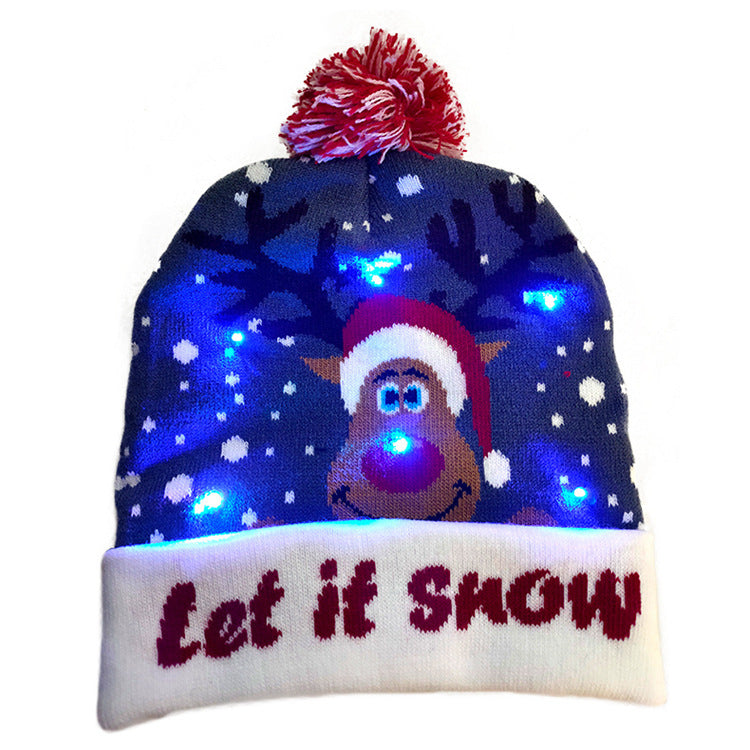 LED Christmas Beanies