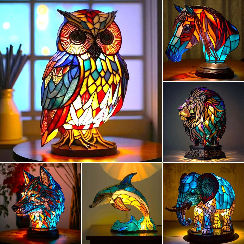 Vintage Animal Desk Lamp