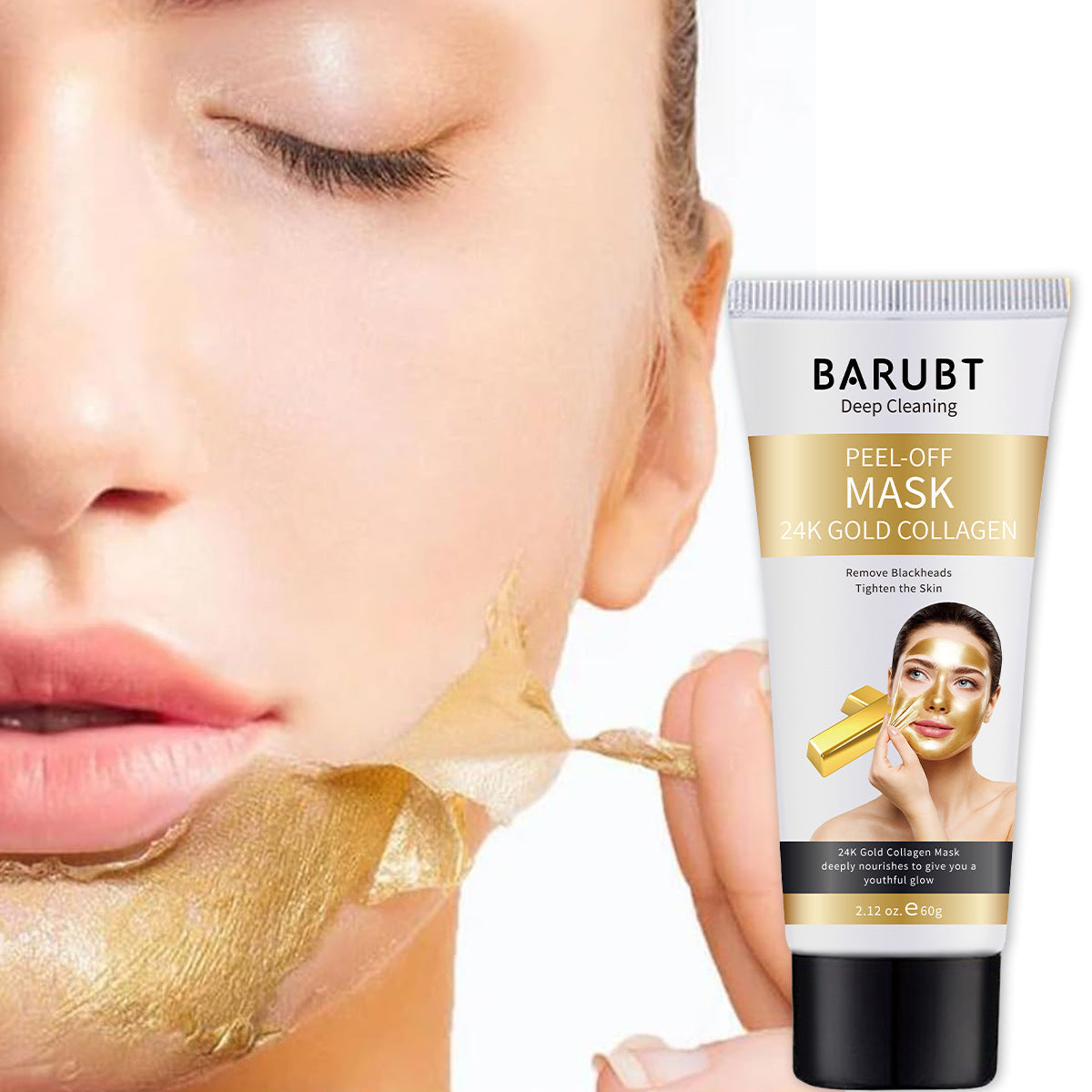 24K Gold Exfoliating, Cleansing & Refining